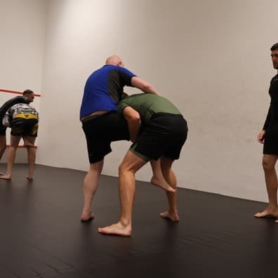 Students training Brazilian Jiu-Jitsu at McGuigan's School of BJJ in Longridge, Preston