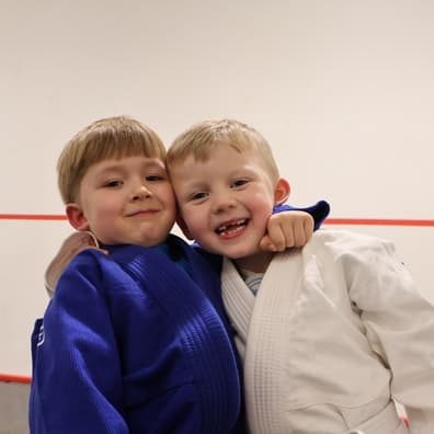 Students training Brazilian Jiu-Jitsu at McGuigan's School of BJJ in Longridge, Preston