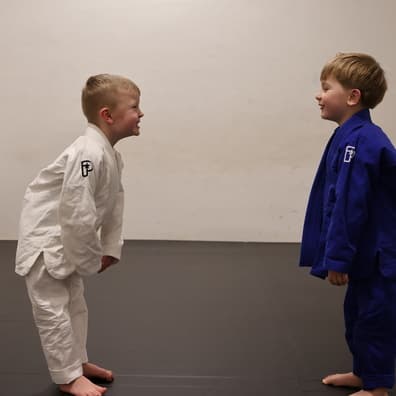 Students training Brazilian Jiu-Jitsu at McGuigan's School of BJJ in Longridge, Preston